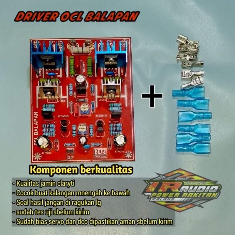 Kit Driver OCL BALAP Clarity Baca Deskripsi