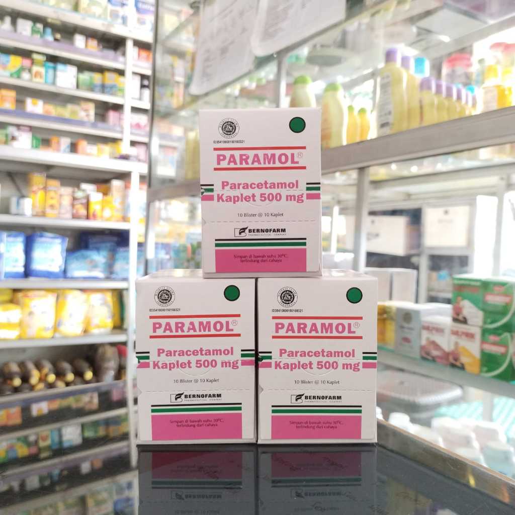 PARAMOL KAPLET 1BOX @10 STRIP paramol obat nyeri sakit gigi