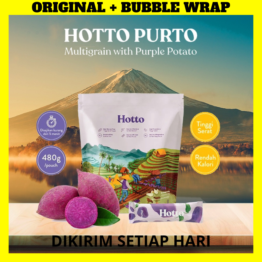 

{BISA COD/GRAB} HOTTO PURTO MULTIGRAIN 100% ASLI ORIGINAL