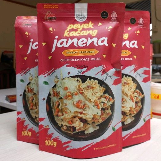 

Peyek Khas Janena Oleh-Oleh Jogja