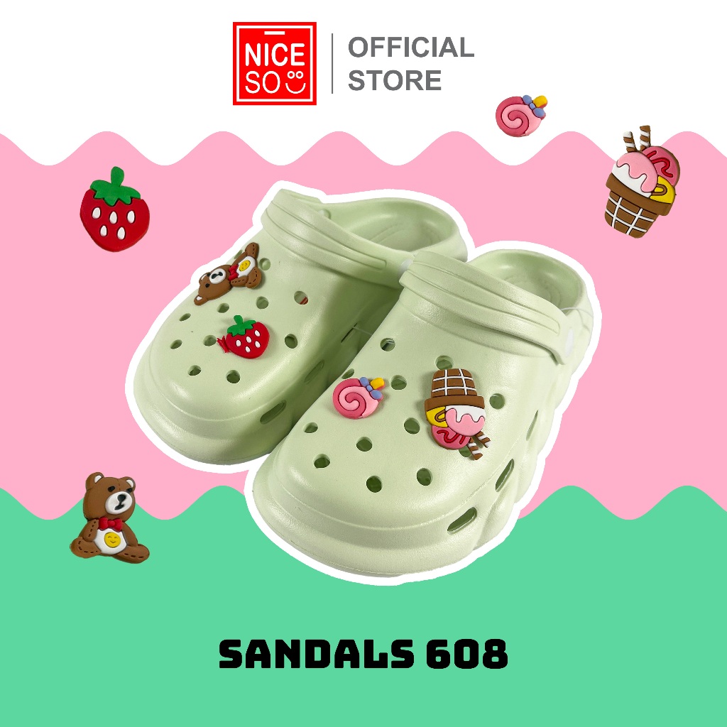 NICESO Official Sandals Slipper 608 36-41