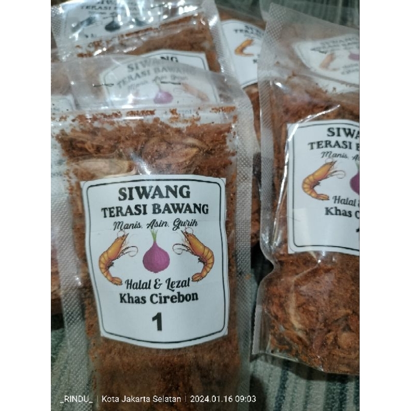 

Terasi Bawang khas cirebon