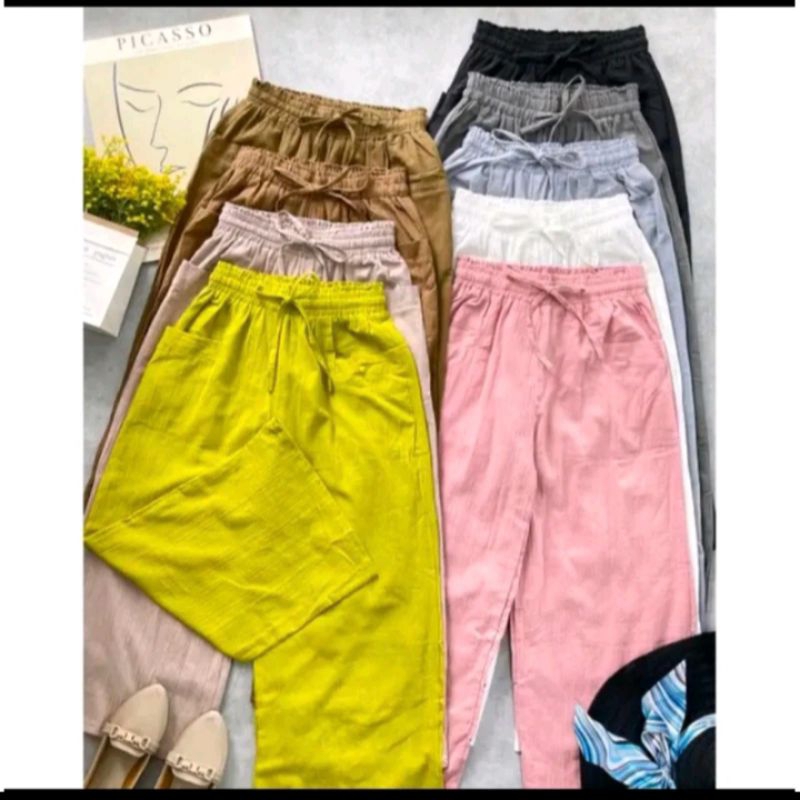 Kulot Crinkle Linen Premium