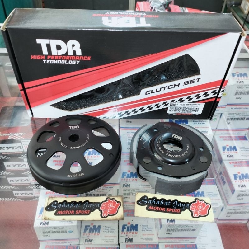 Mangkok Ganda Kampas Ganda TDR RACING Nmax Old NMAX NEW Aerox 155 Original TDR RACING