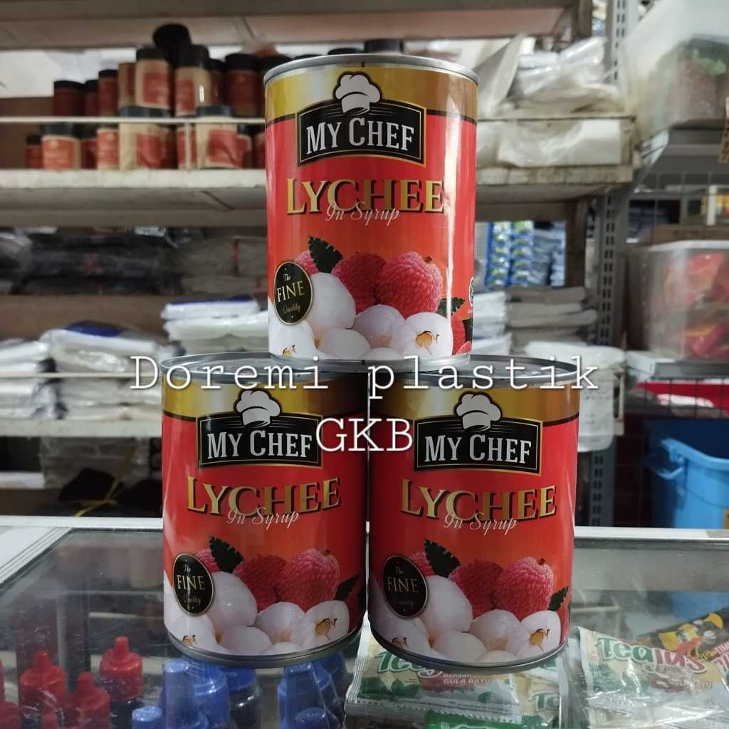 

Mychef Leci Kaleng / leci / lychees in syrup