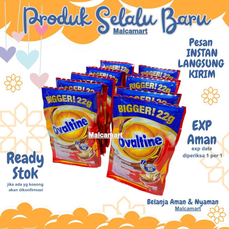 

Ovaltine 10 pcs @22 gram