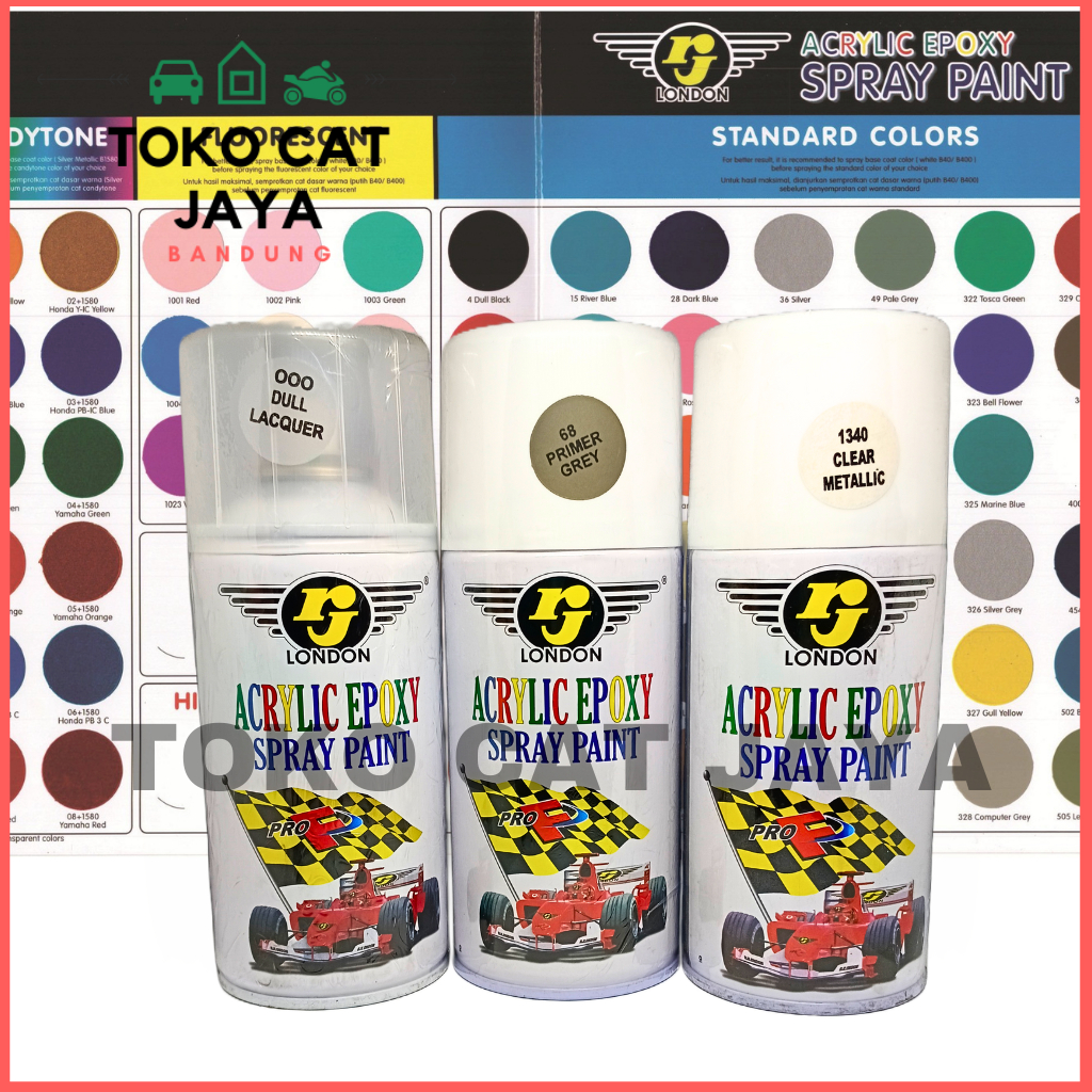 PILOX RJ LONDON 300cc (cat semprot/cat spray)