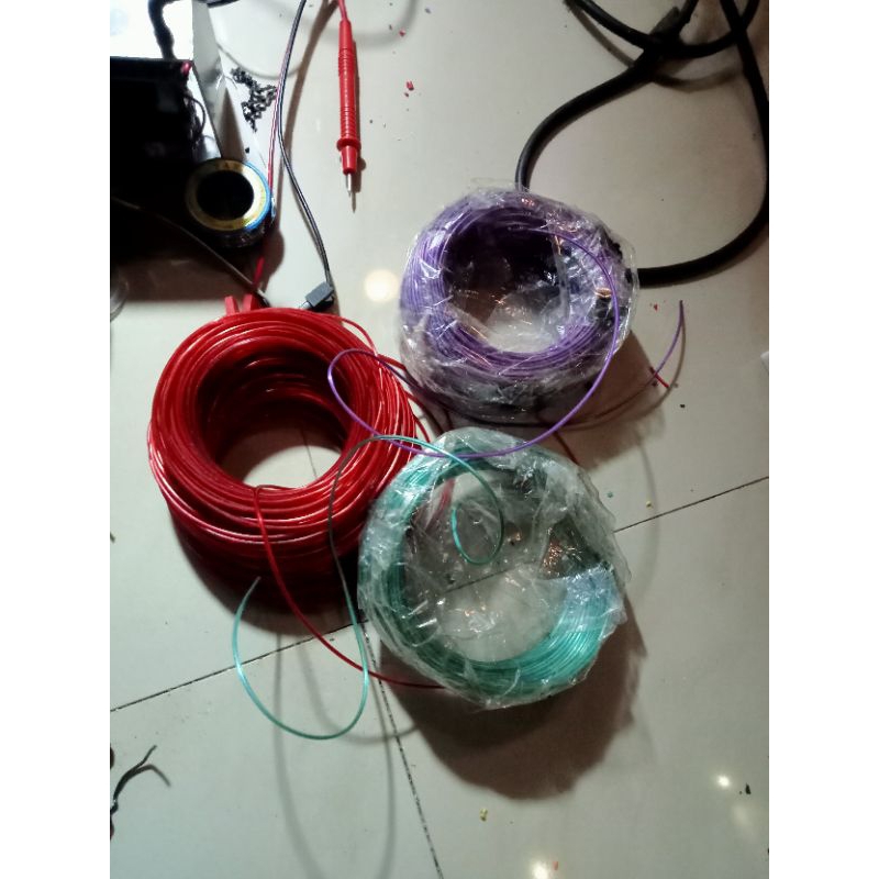 kabel bening buat moving.kabel layangan
