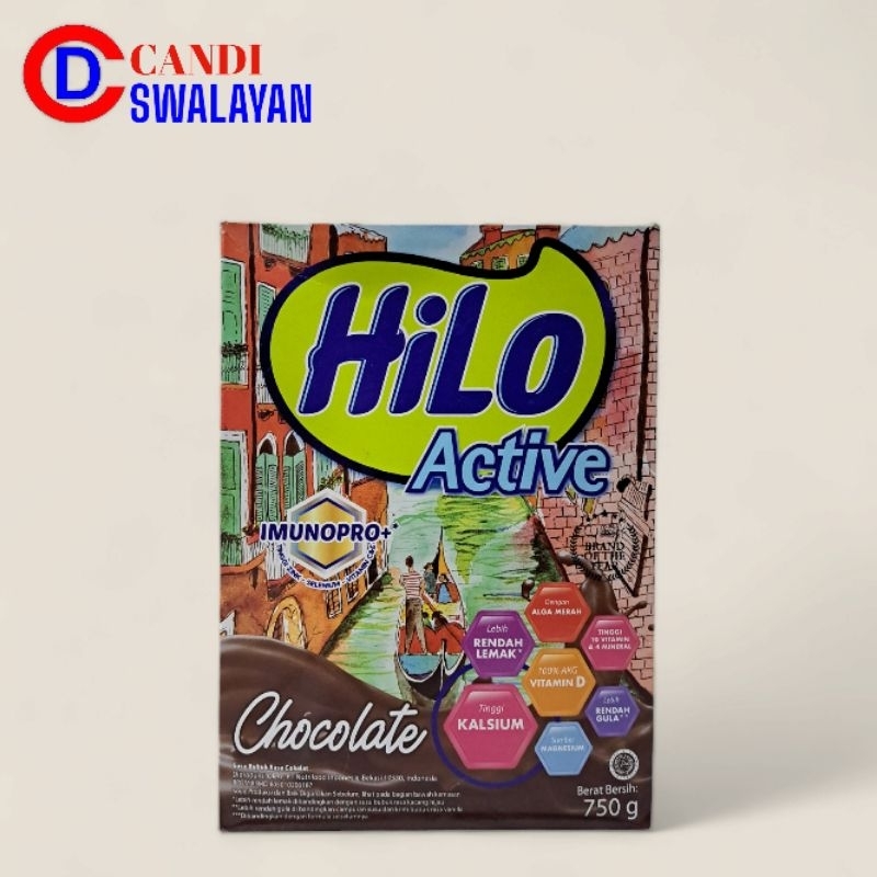 

Susu Bubuk HILO Active Chocolate 750g