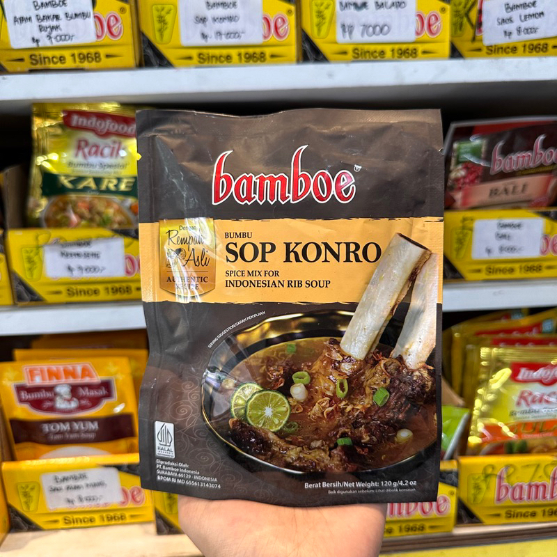 

Bamboe sop konro