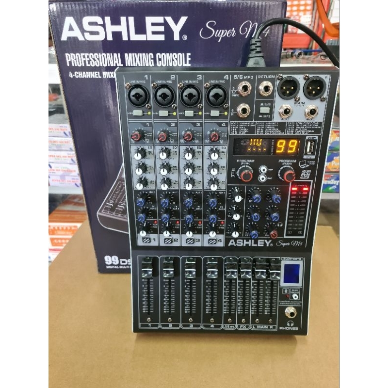 MIXER ASHLEY SUPER M4 6 CH Mixer Ashley Super m4