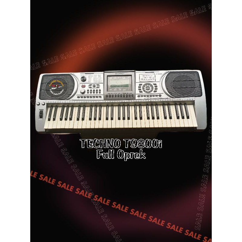 Keyboard Techno T9800i Full Oprek