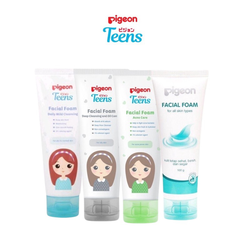 Pigeon Teens SERIES Facial Foam | Sabun Cuci Muka