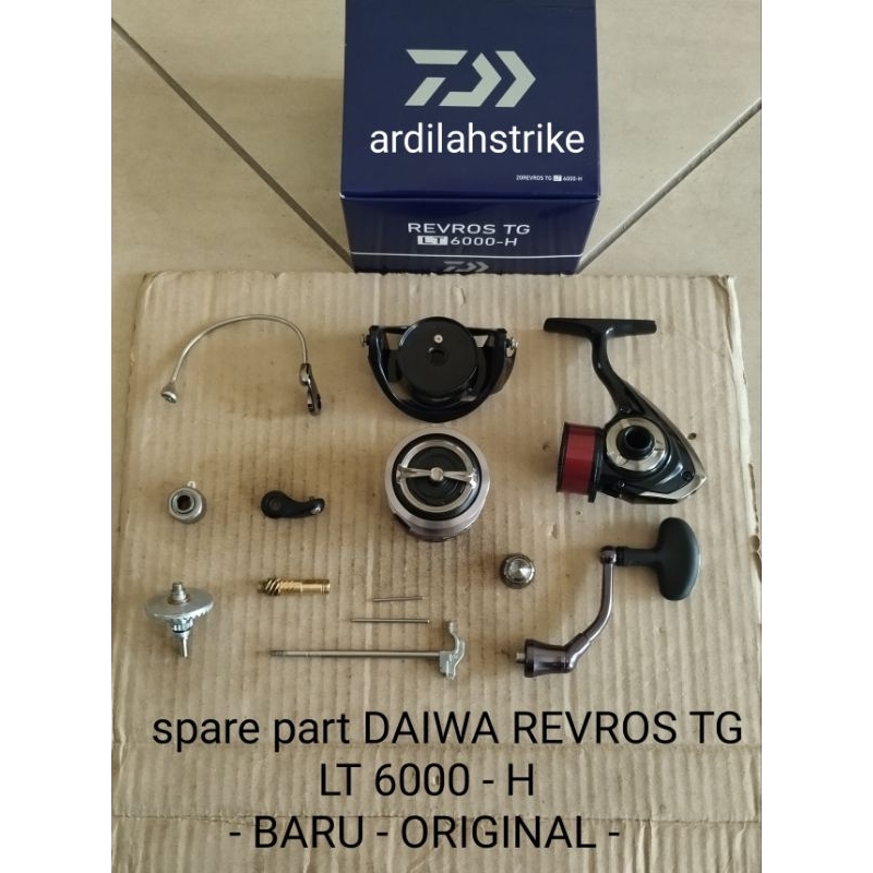 spare part reel DAIWA REVROS TG LT 6000-H - BARU -