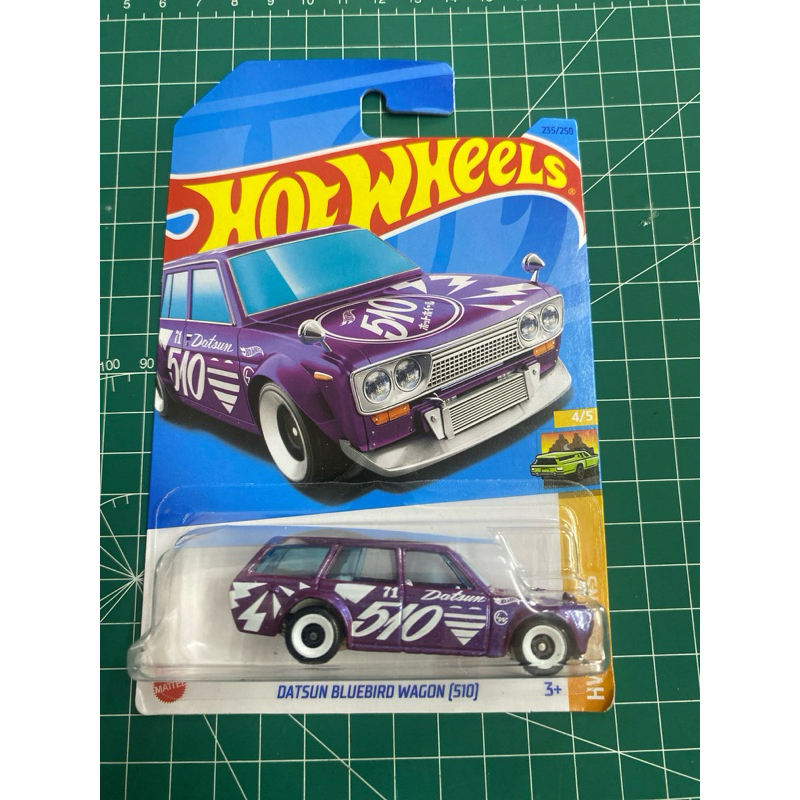 hot wheels datsun bluebird wagon (510)