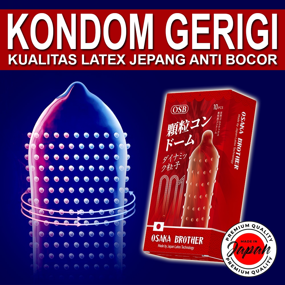 Kondom Pria 001 Delay Lubricant Premium - Kondom Tahan Lama untuk Pria Tertipis Berduri Bersisik dan