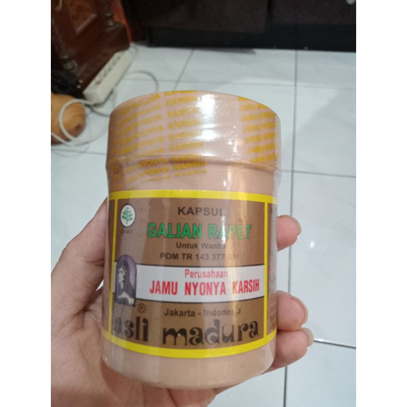 jamu galian rapat untuk wanita nyonya karsih