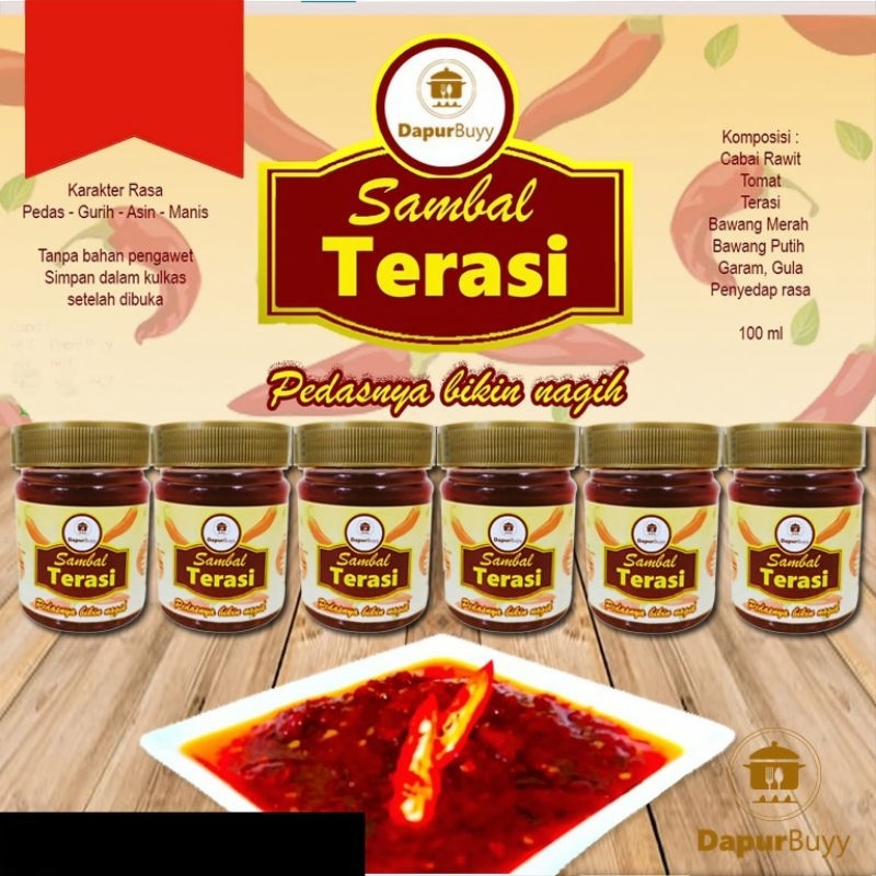 

Sambal Terasi Dapur Buyy