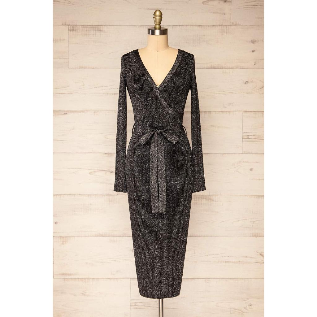 Dress Wanita Elegan – Korea / Party / Casual – All Size – Pesta & Kondangan