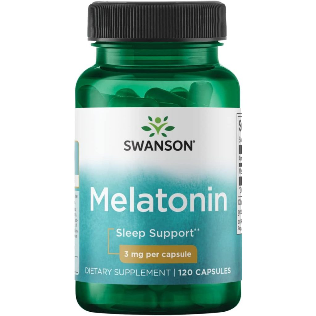 Swanson Melatonin 3 mg 120 Capsules