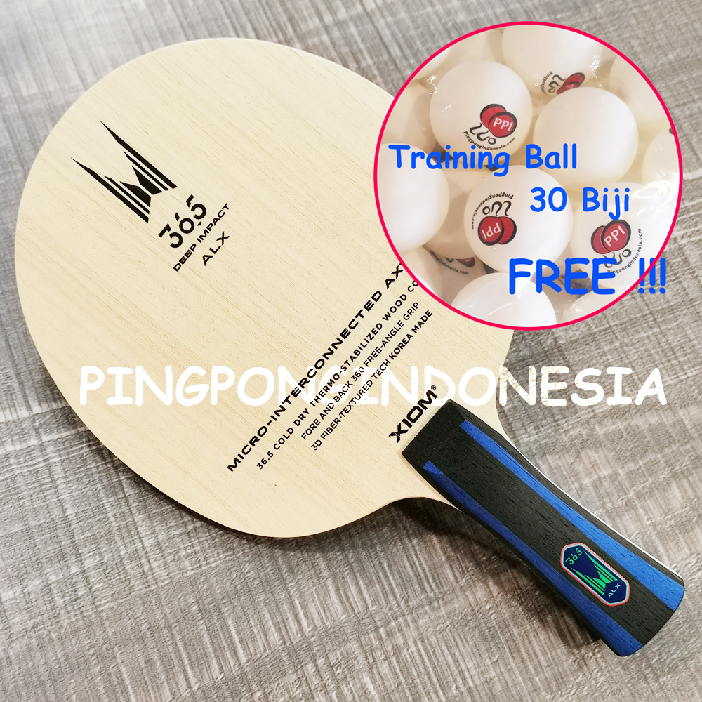 Xiom 36.5 Deep Impact ALX - Kayu Pingpong Blade Bet Bat Tenis Meja 365
