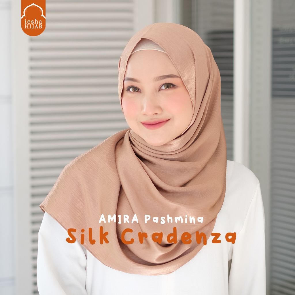 PASHMINA SILK CRADENZA - PASHMINA SILK FOLWY ADEM, BANYAK WARNA ROSE GOLD,GOLD,SAGE,BLACK,FREE PENTU