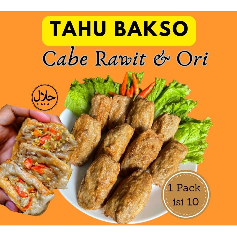 

TAHU BAKSO AYAM CABE RAWIT/ORIGINAL ISI 10 KEMASAN VAKUM