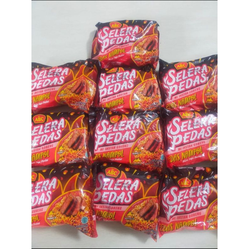 

mie abc selera pedas