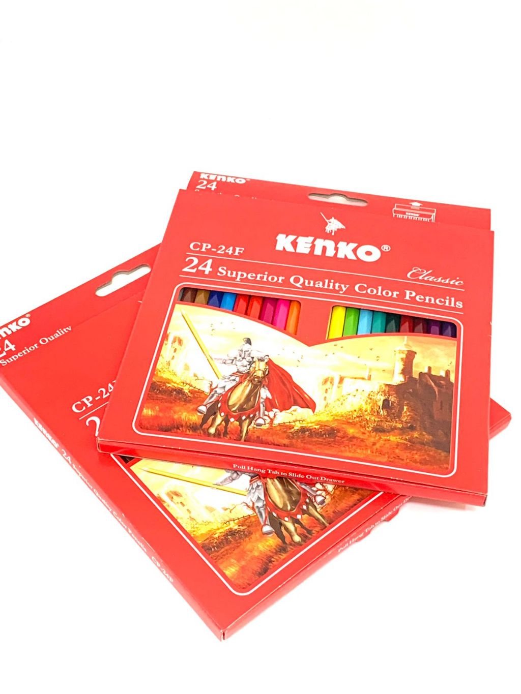 

Pensil Warna 24 Warna KENKO CP-24FNW CLASSIC NON WOOD Superior Quality