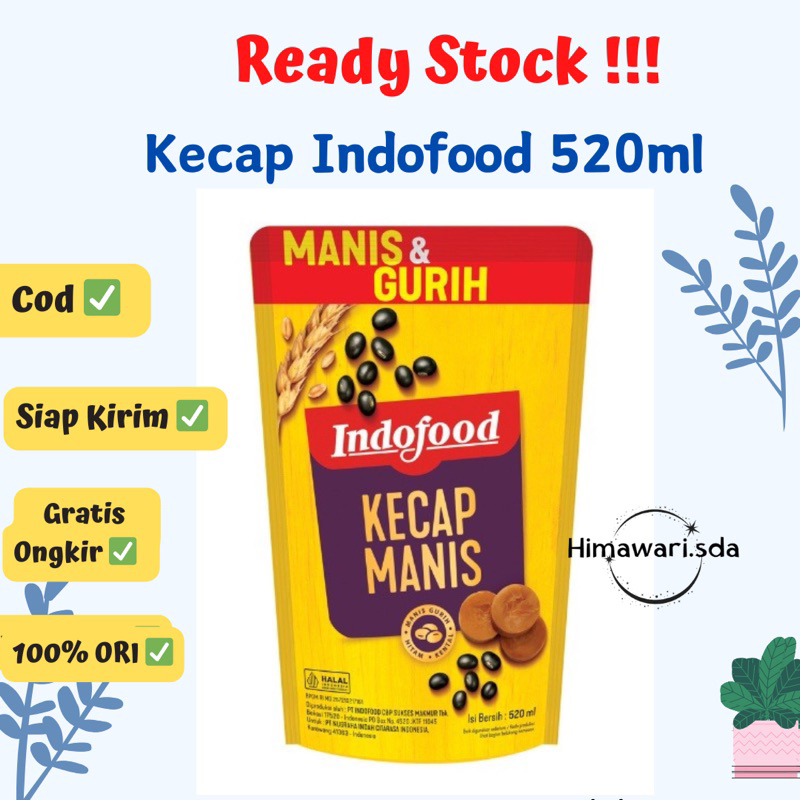 

Kecap Indofood 520ml