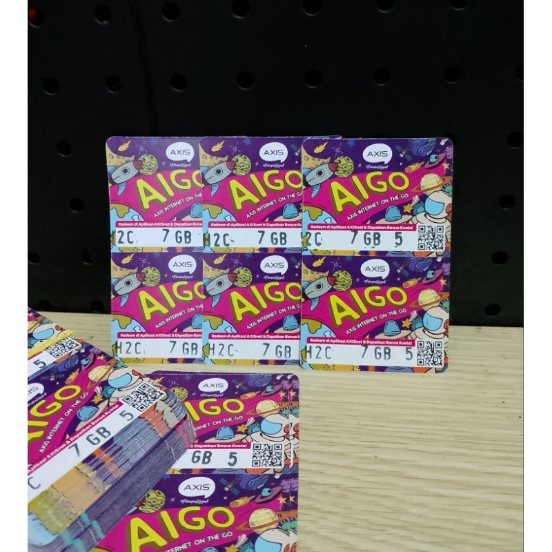 Voucher Axis 7 GB 5 Hari