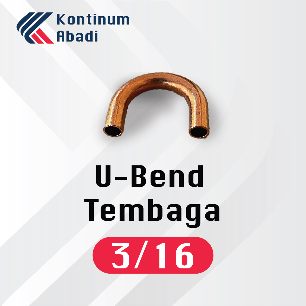 Uben / U-ben polos AC TEMBAGA | 3/16