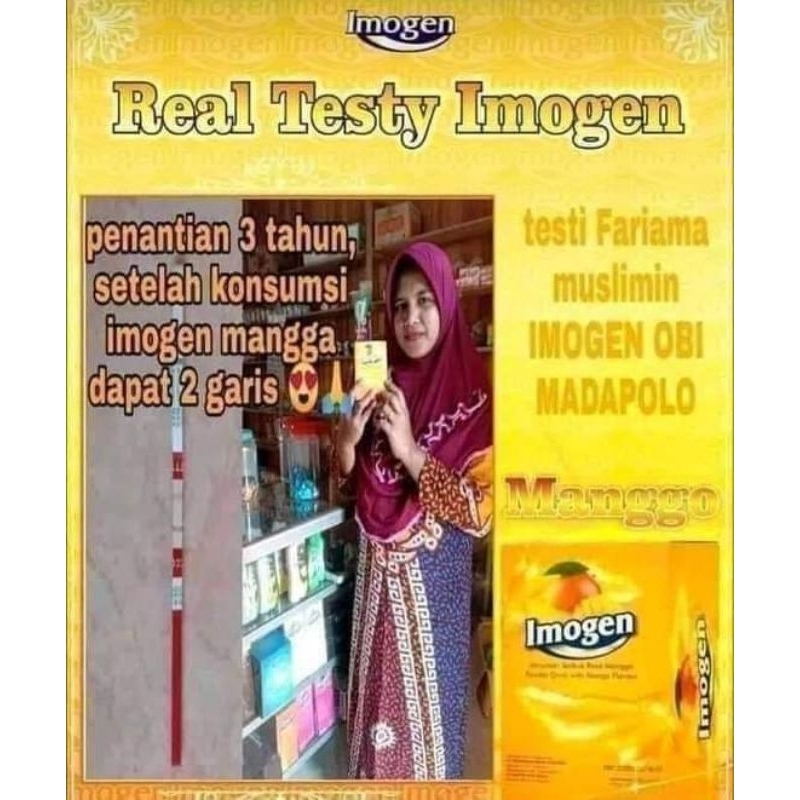 PAKET PROMIL IMOGEN MANGGA DAN IMOGEN M (5 saset imogen mangga 5 saset imogen M)