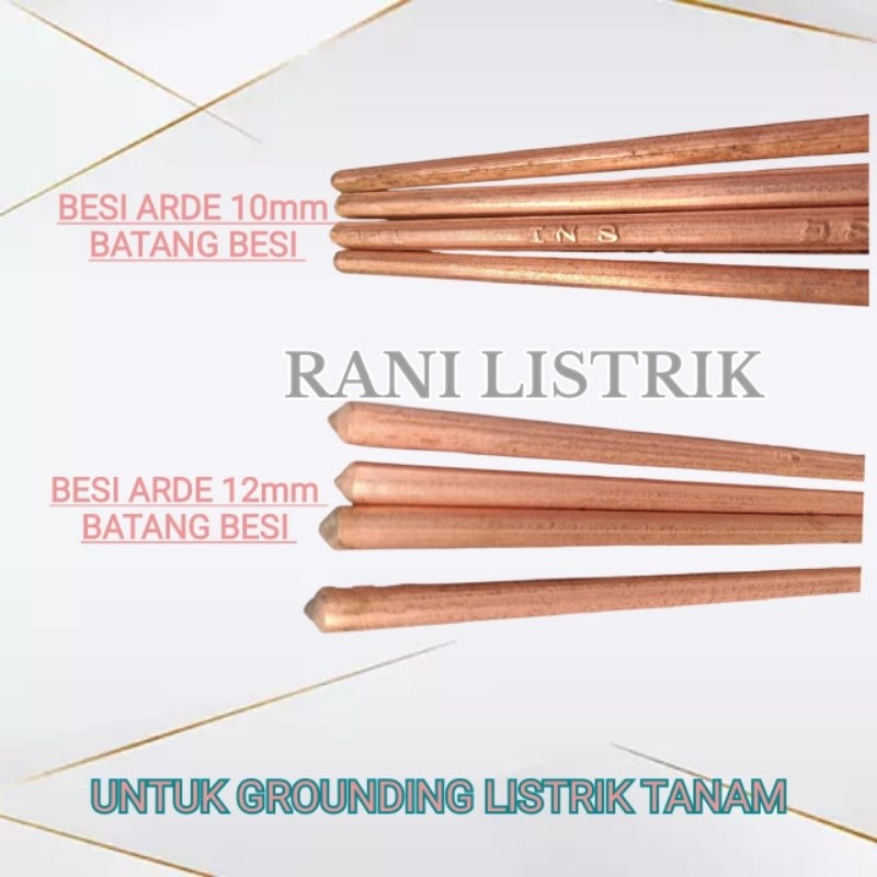 BESI ARDE 10mm dan 12mm PANJANG 1,4 METER