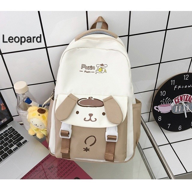 Tas Anak Cewek Model Anime Karakter Melody Kuromi Tas Ransel Sekolah Anak Perempuan SD SMP Tas Sekol