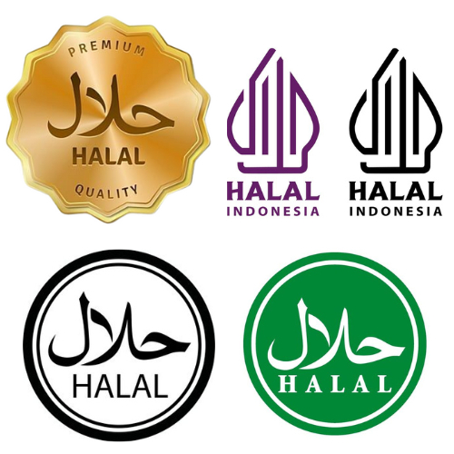 

stiker label halal MUI stikert label stiker nama stiker makanan