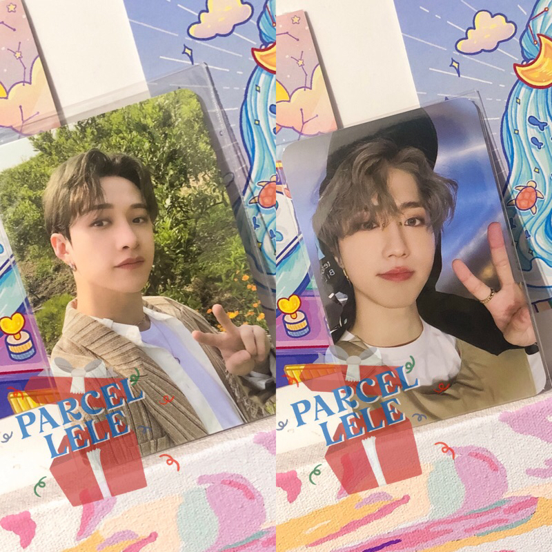 Photocard Stray Kids BANGCHAN HAN JISUNG | POB JYPSHOP Stay in Jeju outdoor 5STARS | pc skz jyp shop