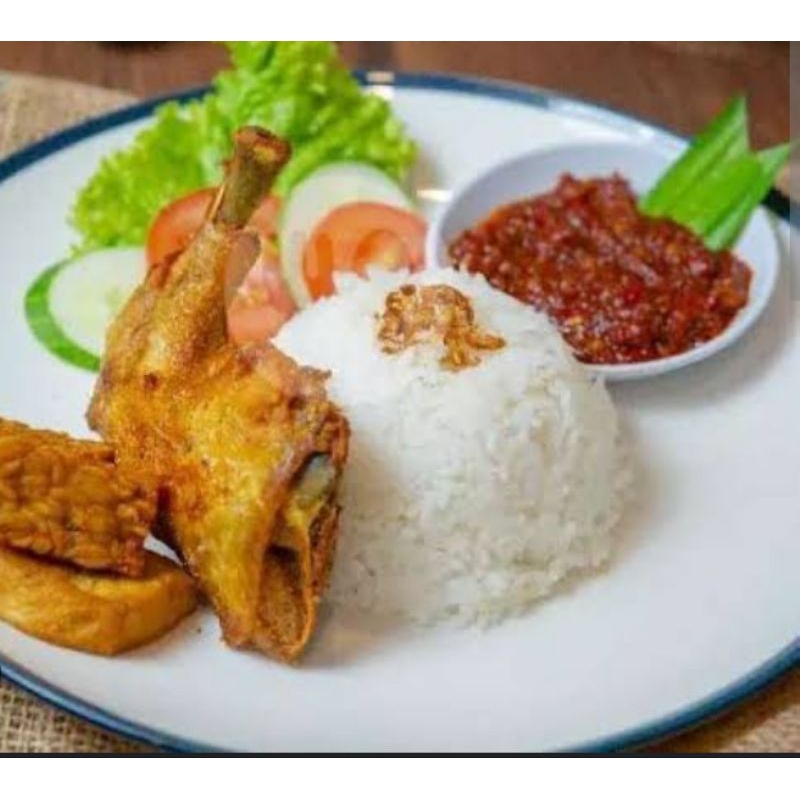 

Nasi+AyamPenyet