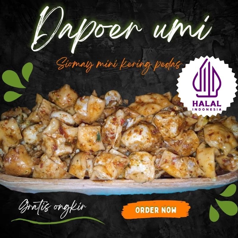 

Siomay Mini Kering Pedas Makanan Ringan