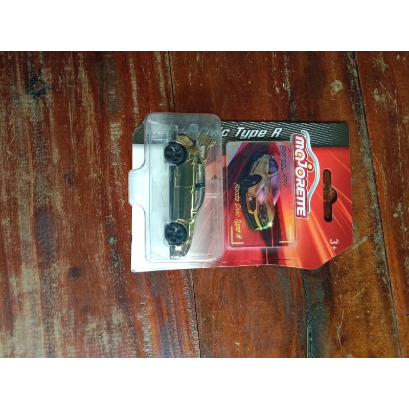 majorette honda civic type r gold