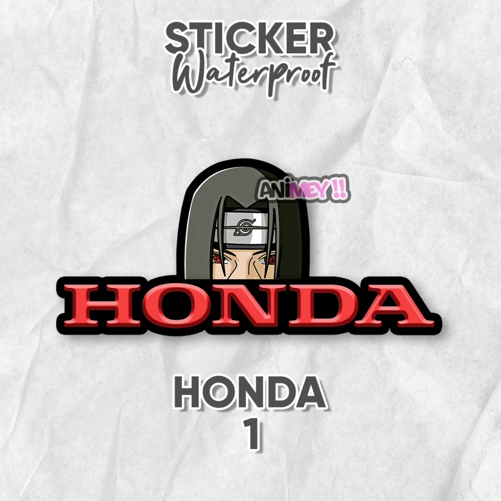 

Stiker Anime Logo Honda / Stiker Anime Waterproof