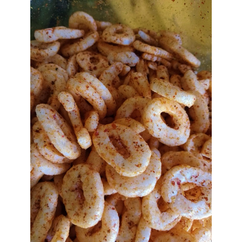 

kerupuk koin pedas kemasan 250gram