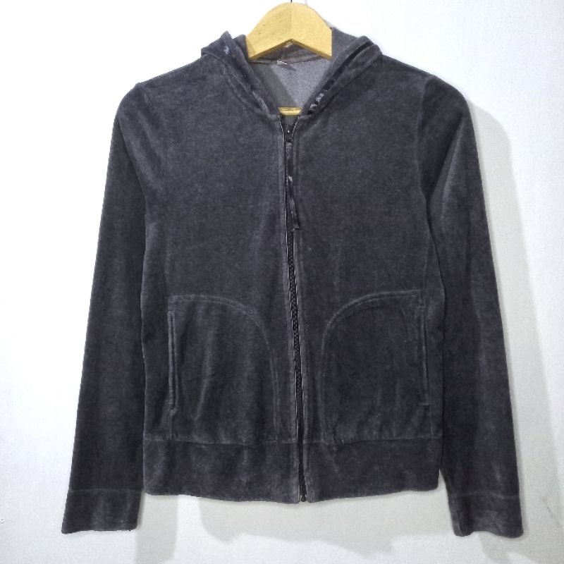 Uniqlo Jacket Suede | Jacket Bludru Uniqlo