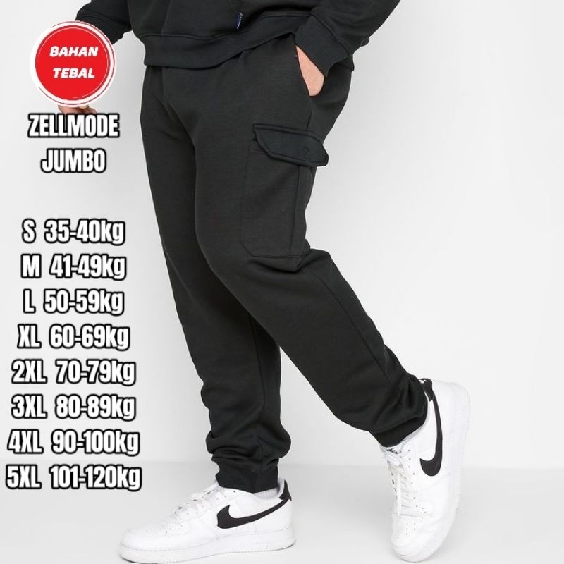 JOGER CARGO SAKU TEMPEL KANAN KIRI/CELANA PANJANG PRIA WANITA