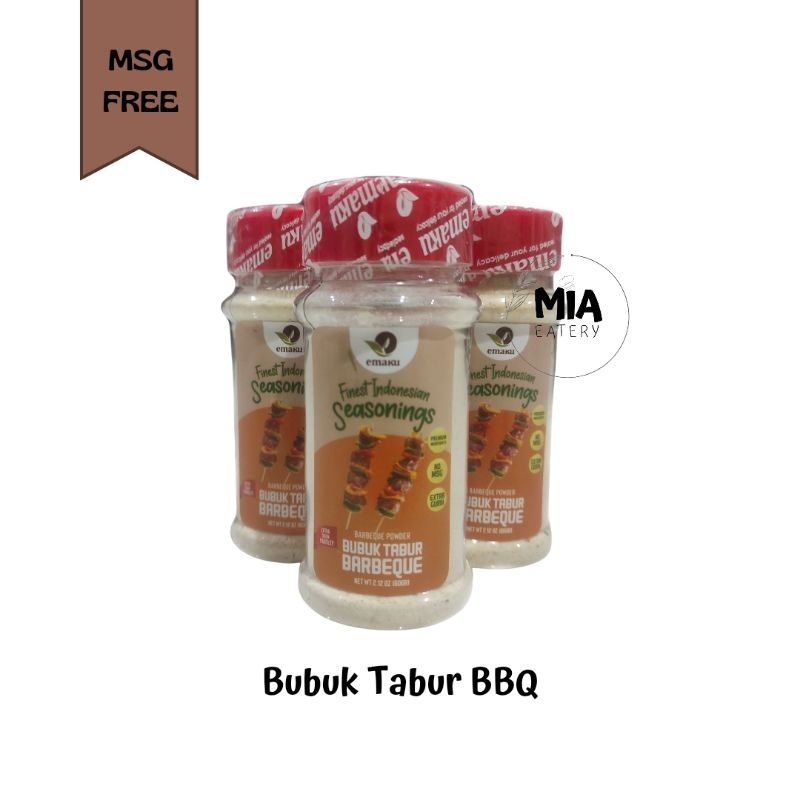 

Bumbu Tabur Kentang Goreng Non MSG Emaku BBQ BARBEQUE french fries