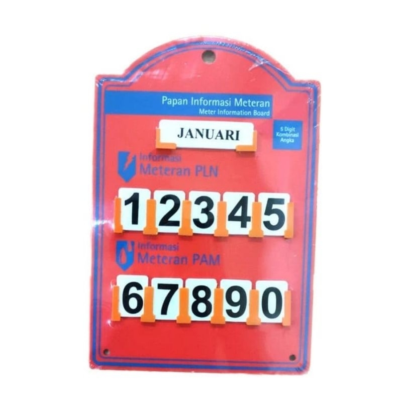 Kenmaster Meteran Pln Pam Listrik Air Meter