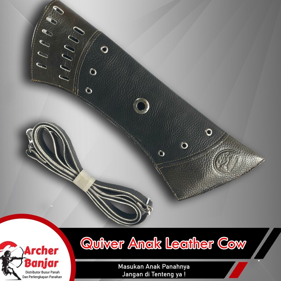 Garansi Original  Tas Anak Panah Kulit Asli Quiver Panahan Untuk Anak