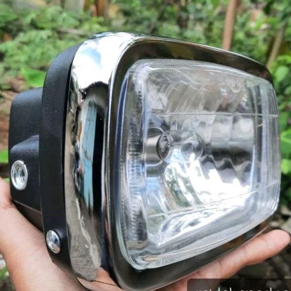 Reflektor lampu depan batok honda win 100 win100 osk-Lampu depan honda win win100 tahun tua lama osk