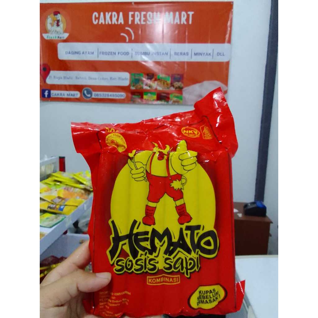 

Sosis Hemato/ Sosis Sapi/ Sosis Murah/ Sosis Merah