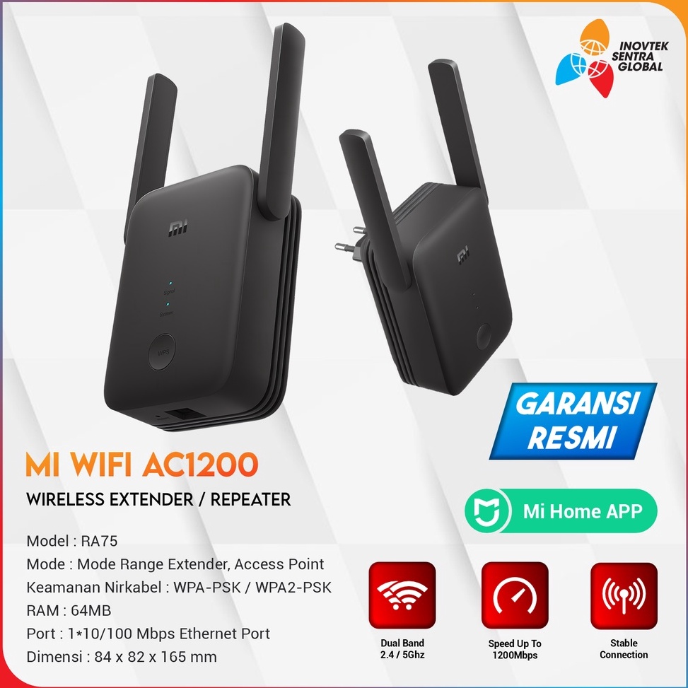 ART K3C Xiaomi Mi WiFi Repeater Range Extender AC12  GLOBAL TAM